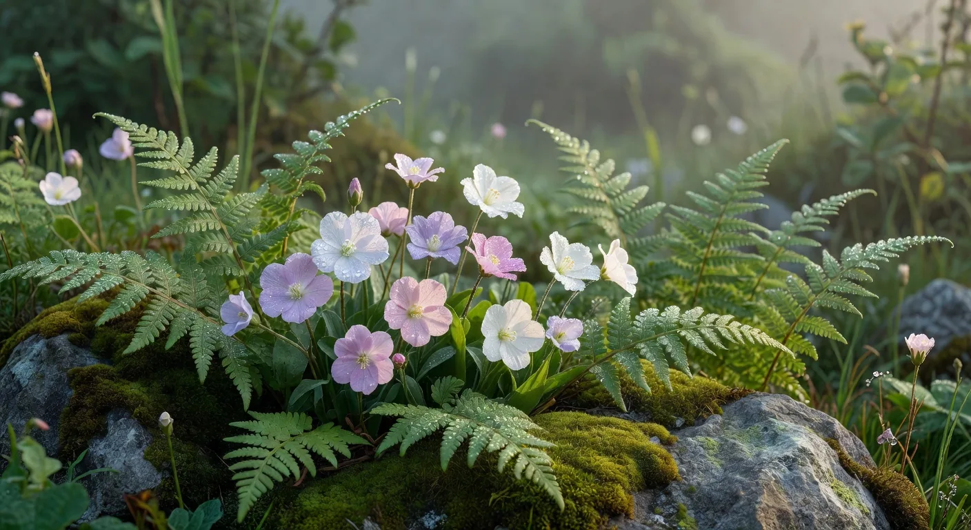 山の野の花